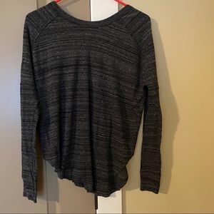 TNA Grey Stripe Tunic S